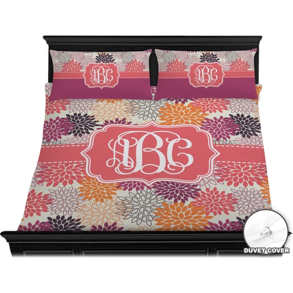 Mums Flower Bedding Set (King) - Duvet