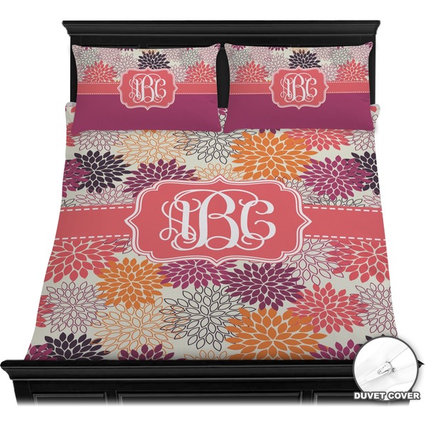 Mums Flower Bedding Set (Queen) - Duvet