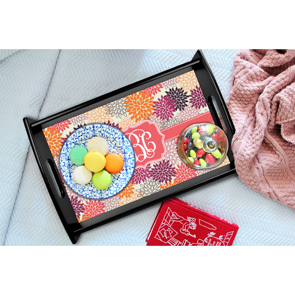 Mums Flower Black Tray - Lifestyle (UPDATED)