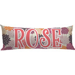 Mums Flower Body Pillow Case (Personalized)