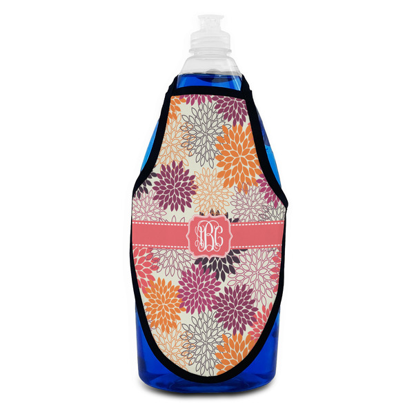 Mums Flower Bottle Apron - Soap - FRONT