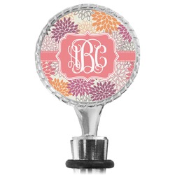 Mums Flower Wine Bottle Stopper (Personalized)