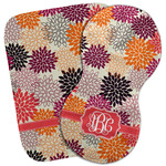 Mums Flower Burp Cloth (Personalized)