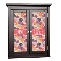 Mums Flower Cabinet Decal - Custom Size (Personalized)