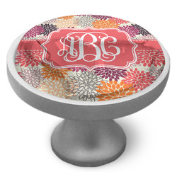 Mums Flower Cabinet Knob (Personalized)