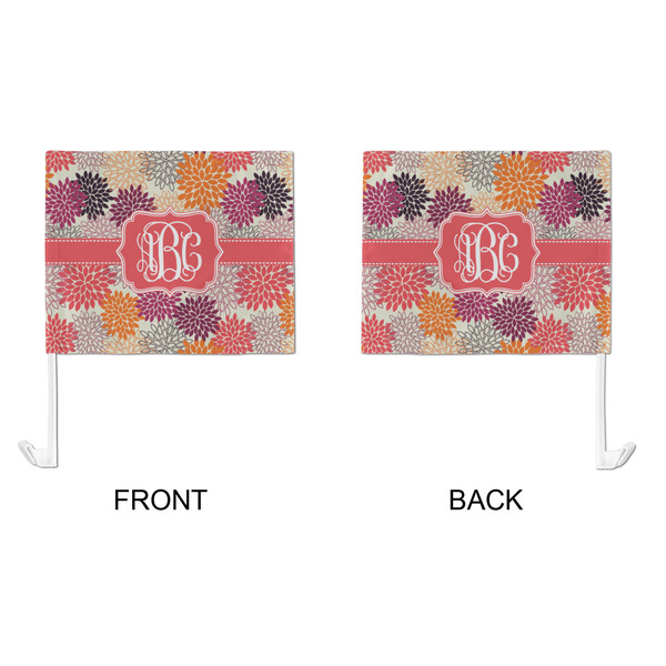 Mums Flower Car Flag - Large - APPROVAL