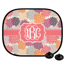 Mums Flower Car Side Window Sun Shade (Personalized)