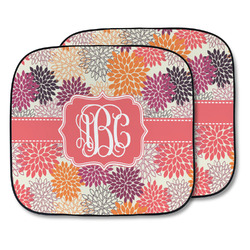 Mums Flower Car Sun Shade - Two Piece (Personalized)