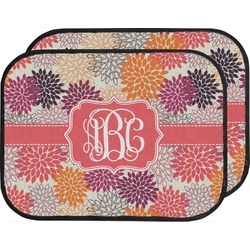 Mums Flower Car Floor Mats (Back Seat) (Personalized)