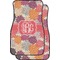 Mums Flower Car Floor Mats (Front Seat) (Personalized)