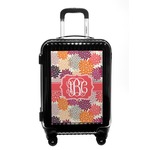 Mums Flower Carry On Hard Shell Suitcase (Personalized)