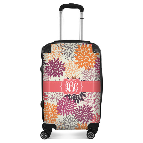 Custom Mums Flower Suitcase - 20" Carry On (Personalized)