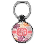 Mums Flower Cell Phone Ring Stand & Holder (Personalized)
