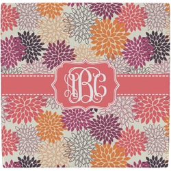 Mums Flower Ceramic Tile Hot Pad (Personalized)