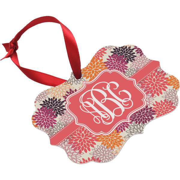 Mums Flower Christmas Ornament