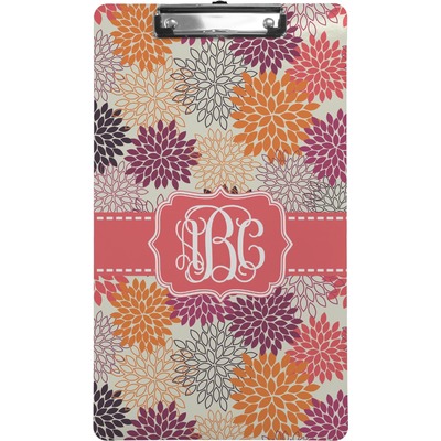 Mums Flower Clipboard (Legal Size) (Personalized)
