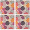 Mums Flower Cloth Napkins - Personalized Dinner (APPROVAL) Set of 4