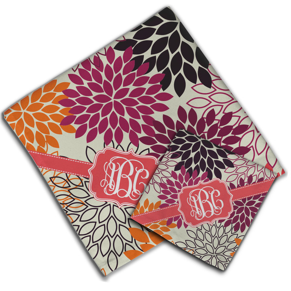 Mums Flower Cloth Napkins - Personalized Lunch & Dinner (PARENT MAIN)