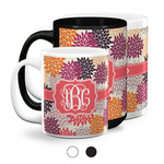 Mums Flower Coffee Mugs (Personalized)