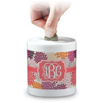 Mums Flower Coin Bank (Personalized)