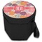 Mums Flower Collapsible Personalized Cooler & Seat (Closed)