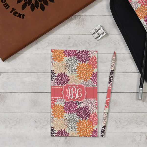 Mums Flower Colored Pencils - In Context