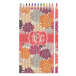 Mums Flower Colored Pencils (Personalized)