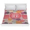 Mums Flower Comforter - King (Personalized)