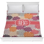 Mums Flower Comforter - Full / Queen (Personalized)