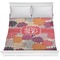 Mums Flower Comforter - Full / Queen (Personalized)