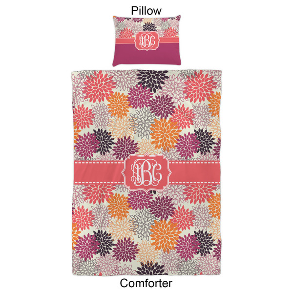 Mums Flower Comforter Set - Twin XL - Approval