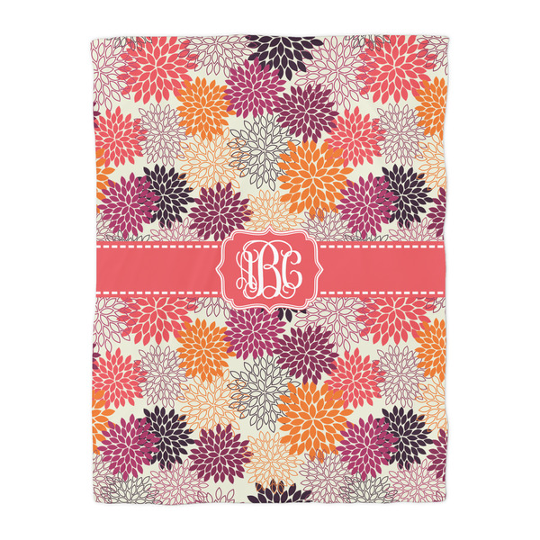 Mums Flower Comforter - Twin - Front