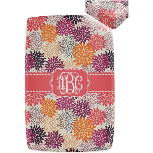 Mums Flower Crib Fitted Sheet - Apvl