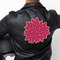 Mums Flower Custom Shape Iron On Patches - XXXL - APPROVAL