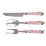 Mums Flower Cutlery Set (Personalized)