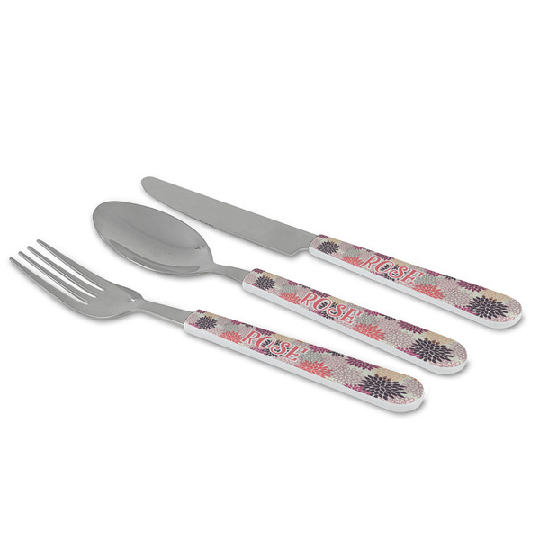 Mums Flower Cutlery Set - MAIN