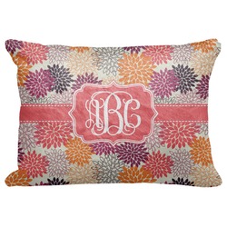 Mums Flower Decorative Baby Pillowcase - 16"x12" (Personalized)