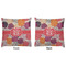 Mums Flower Decorative Pillow Case - Approval