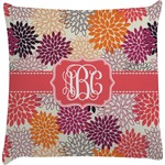 Mums Flower Decorative Pillow Case (Personalized)