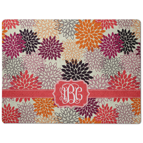 Mums Flower Dog Food Mat - Medium without bowls