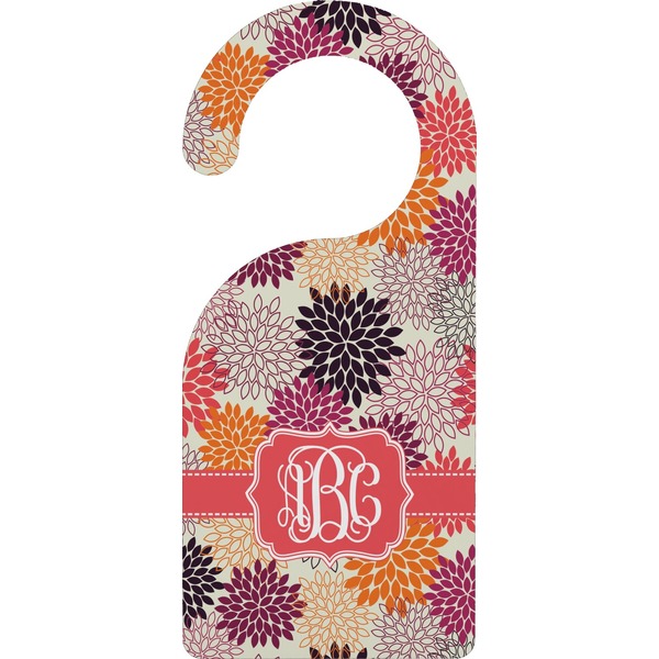 Custom Mums Flower Door Hanger (Personalized)