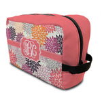 Mums Flower Toiletry Bag / Dopp Kit (Personalized)
