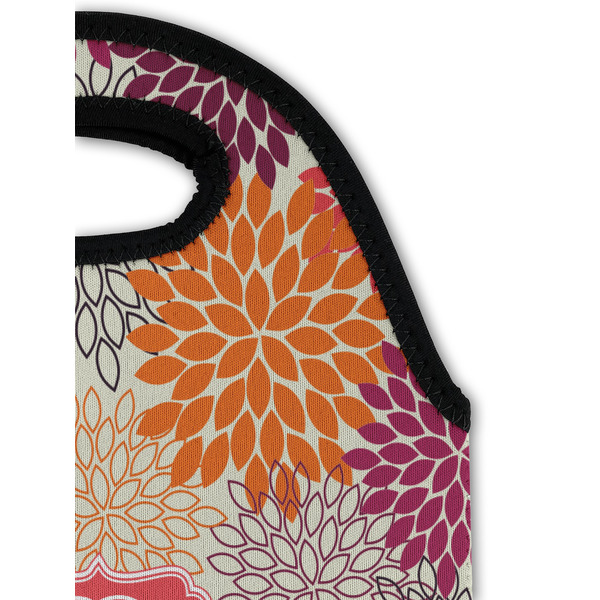 Mums Flower Double Wine Tote - Detail 1 (new)