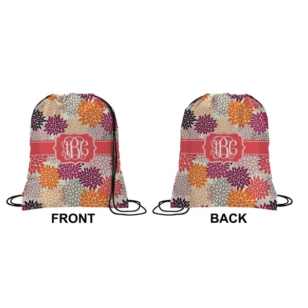 Mums Flower Drawstring Backpack