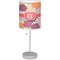 Mums Flower Lamp with Drum Shade (Personalized)