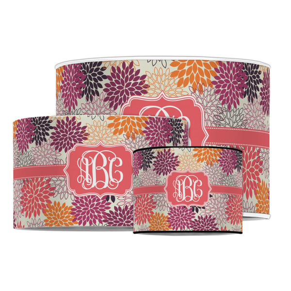 Mums Flower Drum Lampshades - MAIN