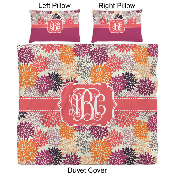 Mums Flower Duvet Cover Set - King - Approval