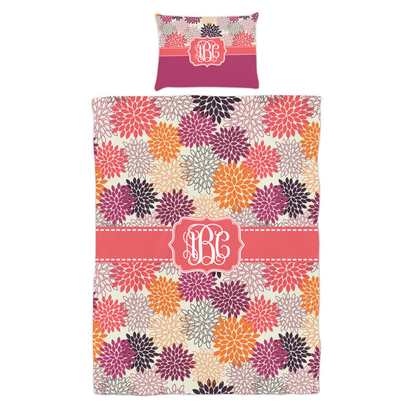 Mums Flower Duvet Cover Set - Twin - Alt Approval