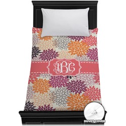 Mums Flower Duvet Cover - Twin (Personalized)