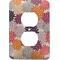 Mums Flower Electric Outlet Plate